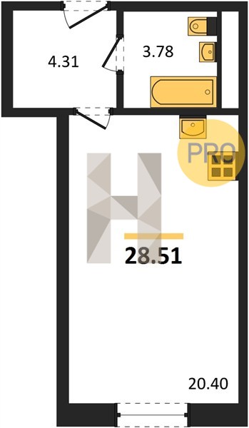 Планировка квартиры 29285