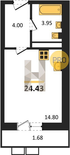 Планировка квартиры 29305