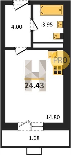 Планировка квартиры 29308