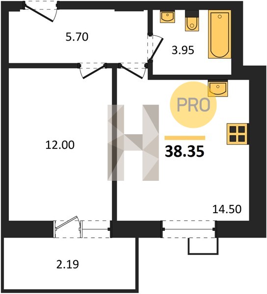 Планировка квартиры 29309