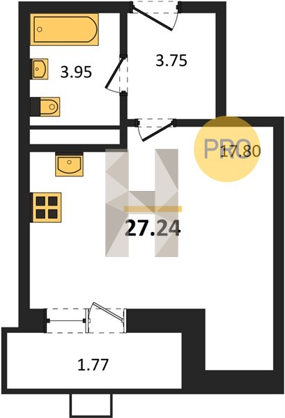Планировка квартиры 29320