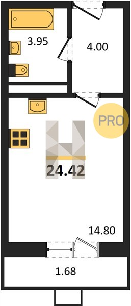 Планировка квартиры 29329