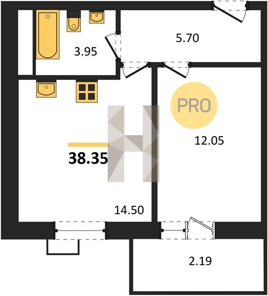 Планировка квартиры 29330