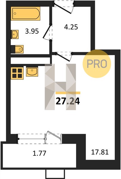 Планировка квартиры 29341