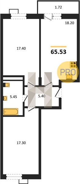 Планировка квартиры 29350