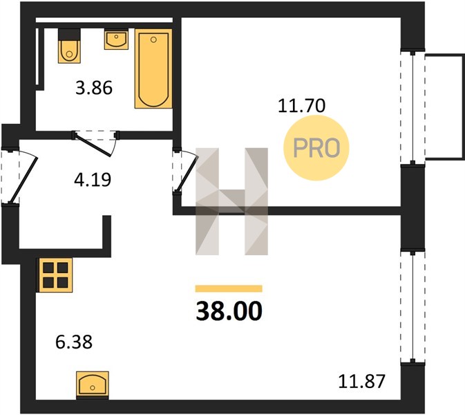 Планировка квартиры 29367