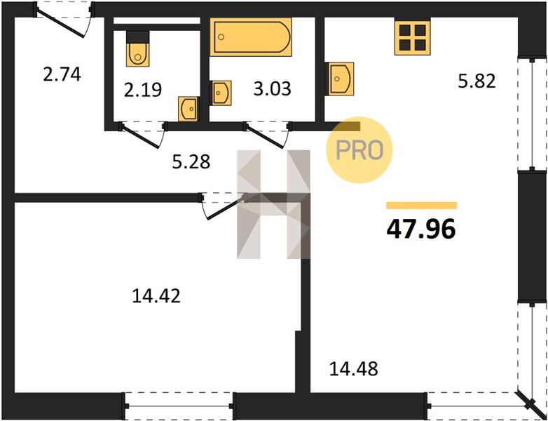 Планировка квартиры 29374