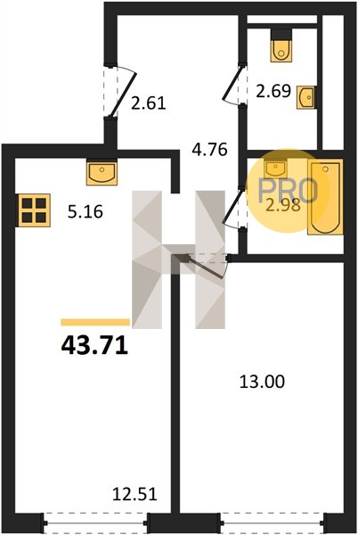 Планировка квартиры 29385