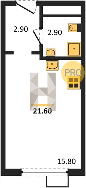 Планировка квартиры 3001