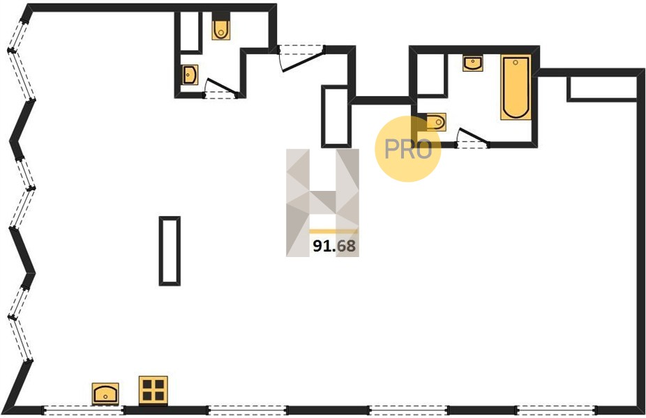 Планировка квартиры 301