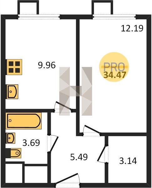 Планировка квартиры 3127