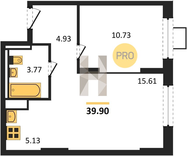 Планировка квартиры 3200