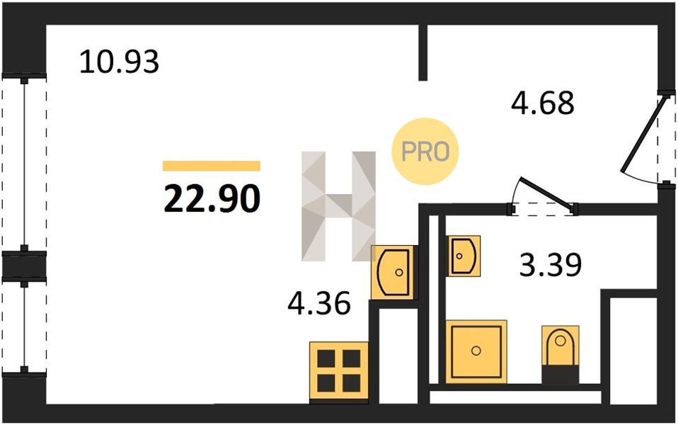 Планировка квартиры 3209