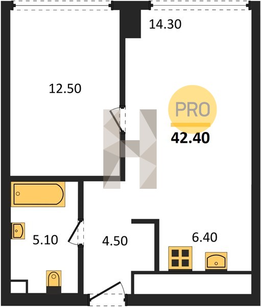 Планировка квартиры 3265