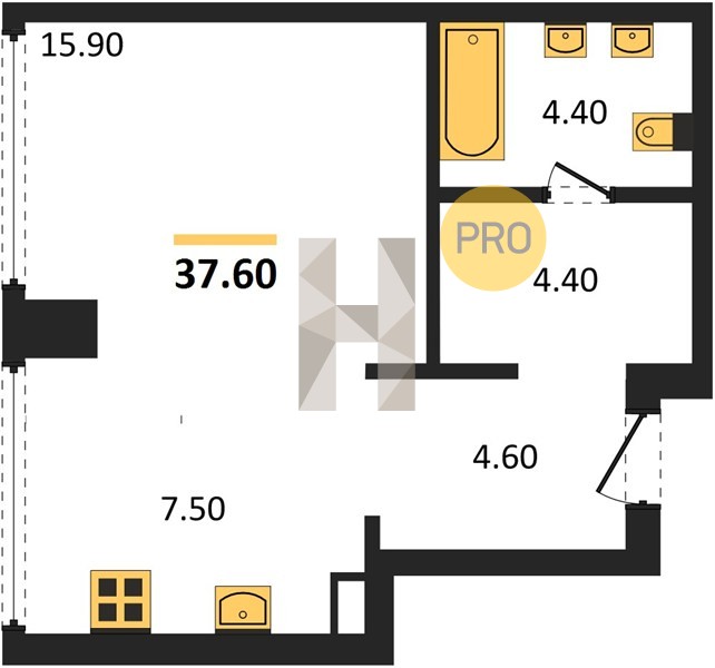 Планировка квартиры 3274