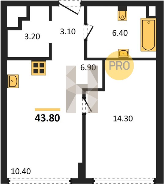 Планировка квартиры 3275