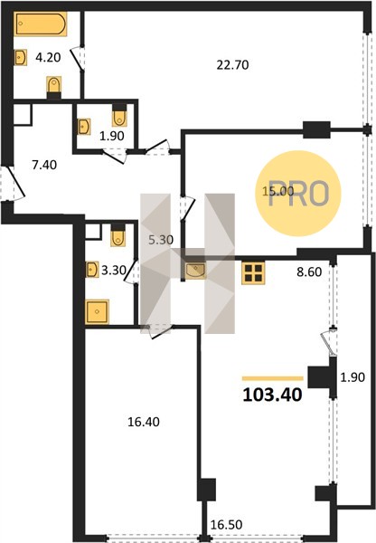 Планировка квартиры 3279