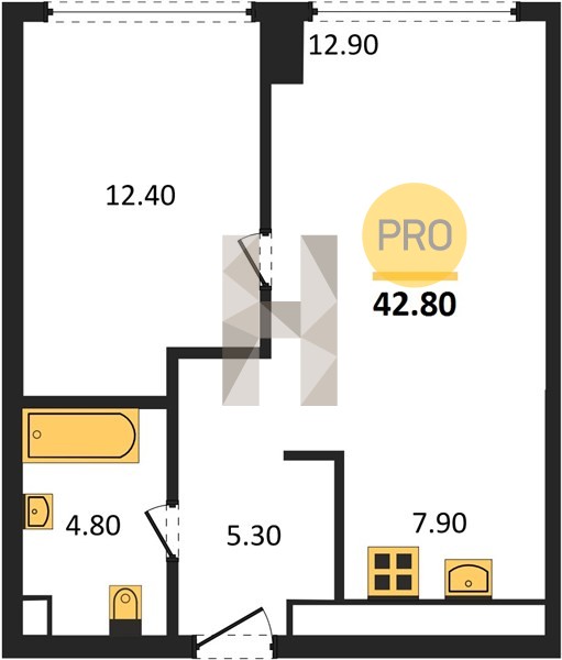 Планировка квартиры 3284