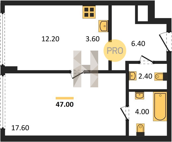 Планировка квартиры 3343