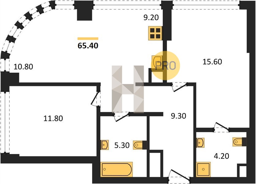 Планировка квартиры 3354