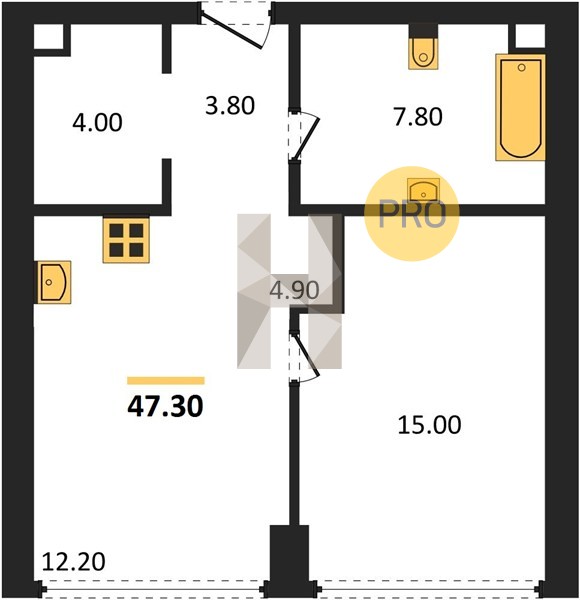 Планировка квартиры 3369