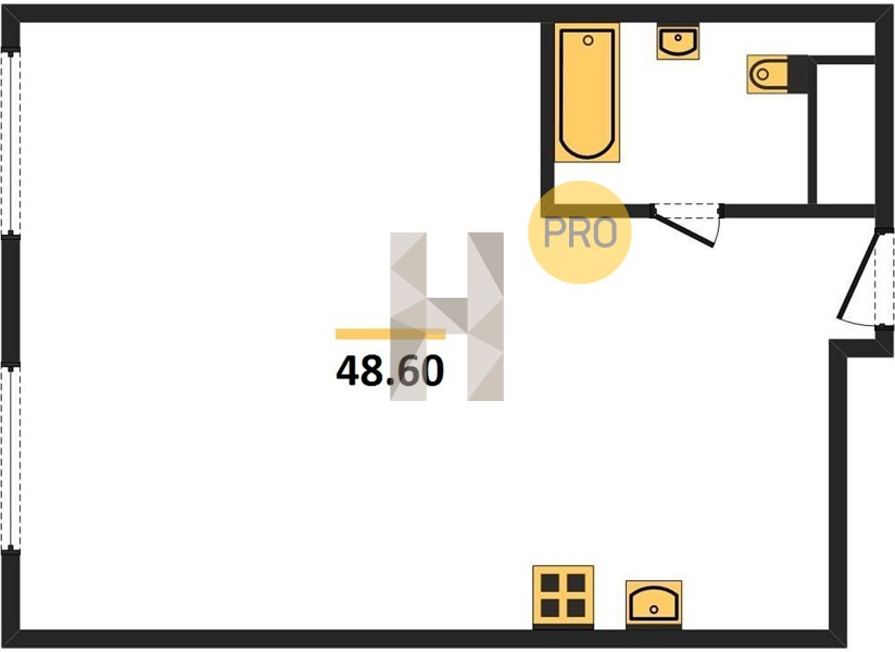 Планировка квартиры 3506