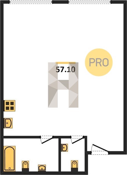 Планировка квартиры 3600