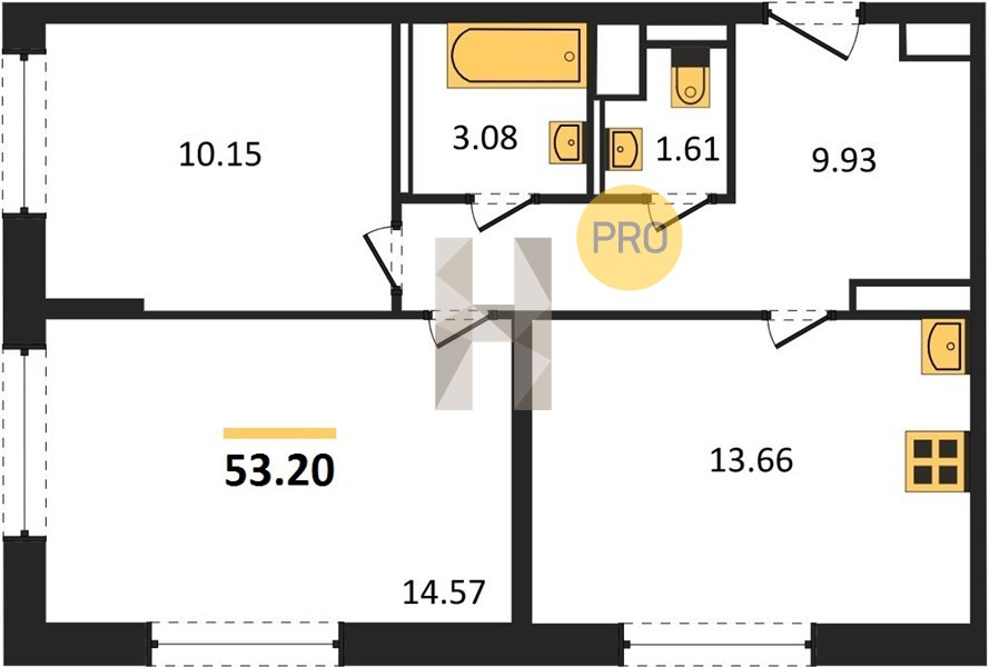 Планировка квартиры 3847