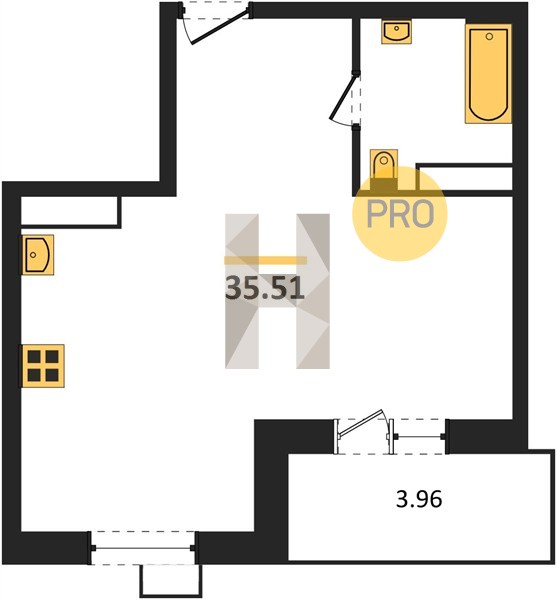 Планировка квартиры 4171