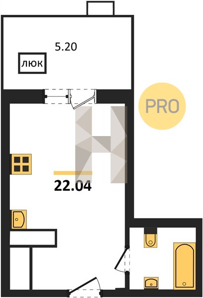 Планировка квартиры 4240