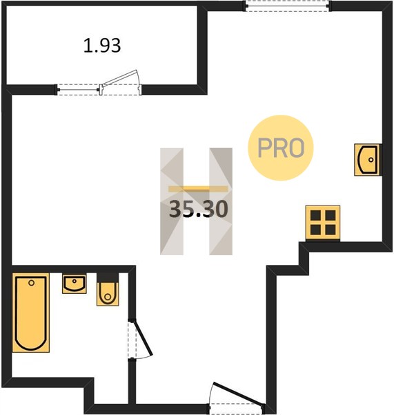 Планировка квартиры 4255