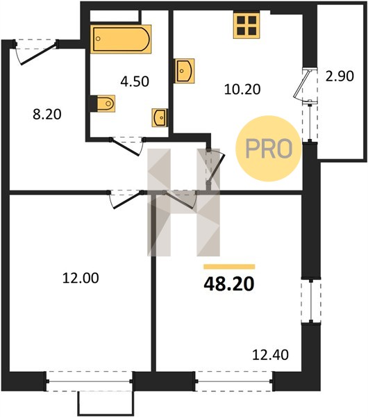 Планировка квартиры 4381