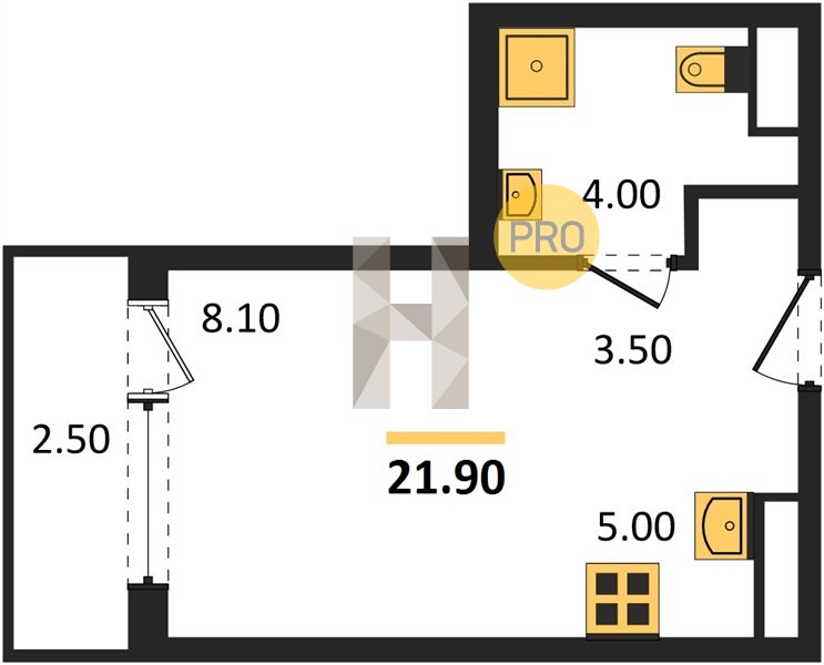 Планировка квартиры 4562