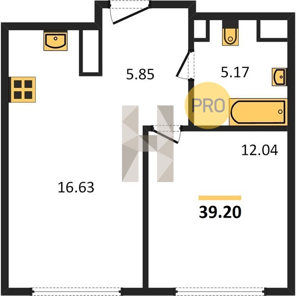 Планировка квартиры 4707