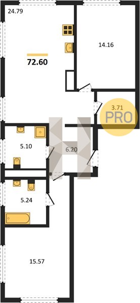 Планировка квартиры 4713
