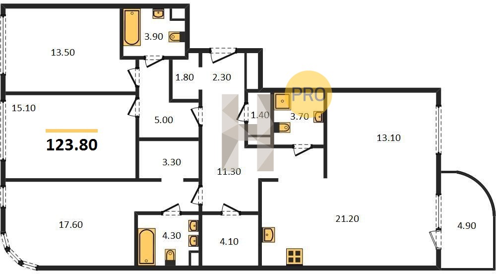 Планировка квартиры 4722