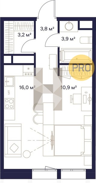 Планировка квартиры 4837