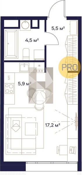 Планировка квартиры 4841