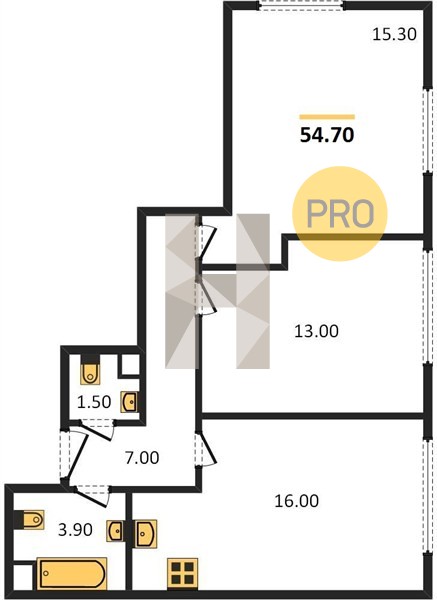 Планировка квартиры 5224
