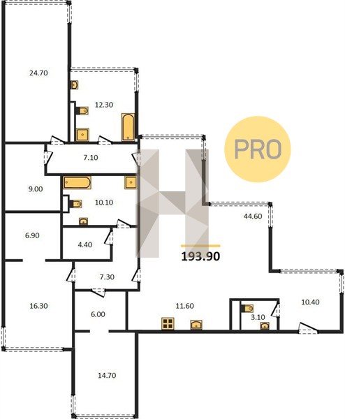Планировка квартиры 5338