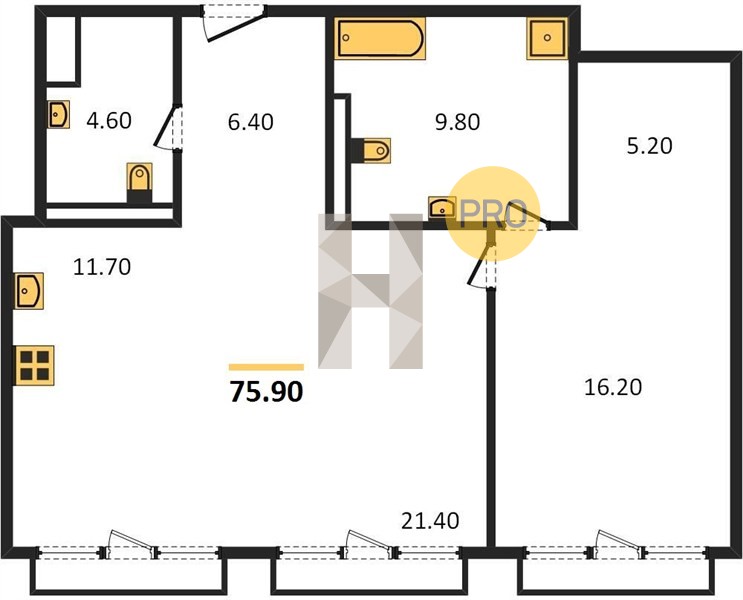 Планировка квартиры 5349