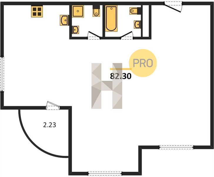 Планировка квартиры 5390