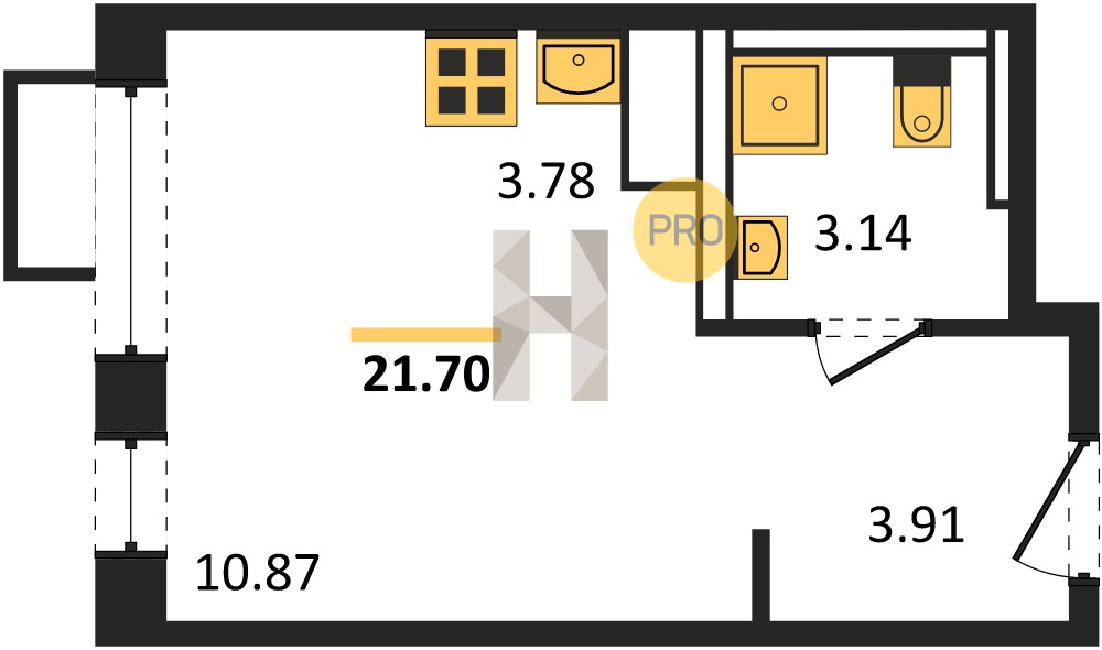 Планировка квартиры 5511