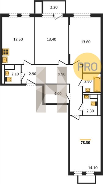 Планировка квартиры 5519