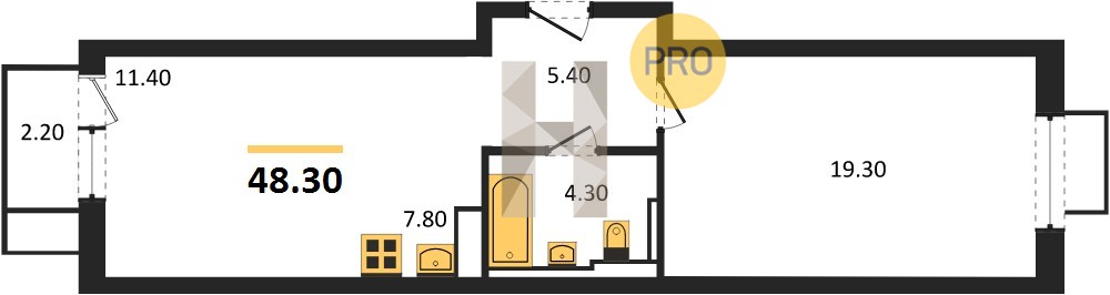 Планировка квартиры 5528