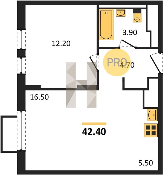Планировка квартиры 5547