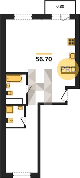 Планировка квартиры 5568