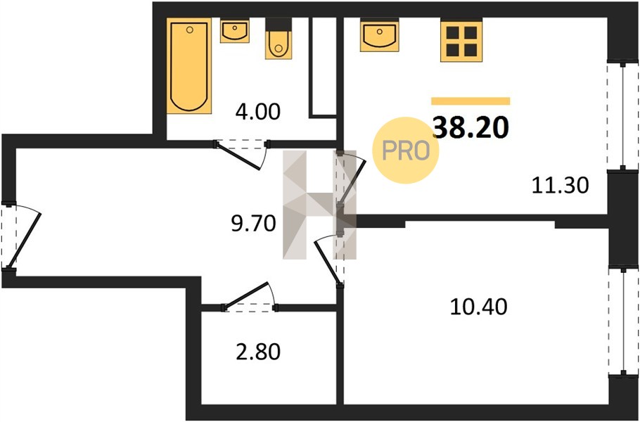 Планировка квартиры 5609