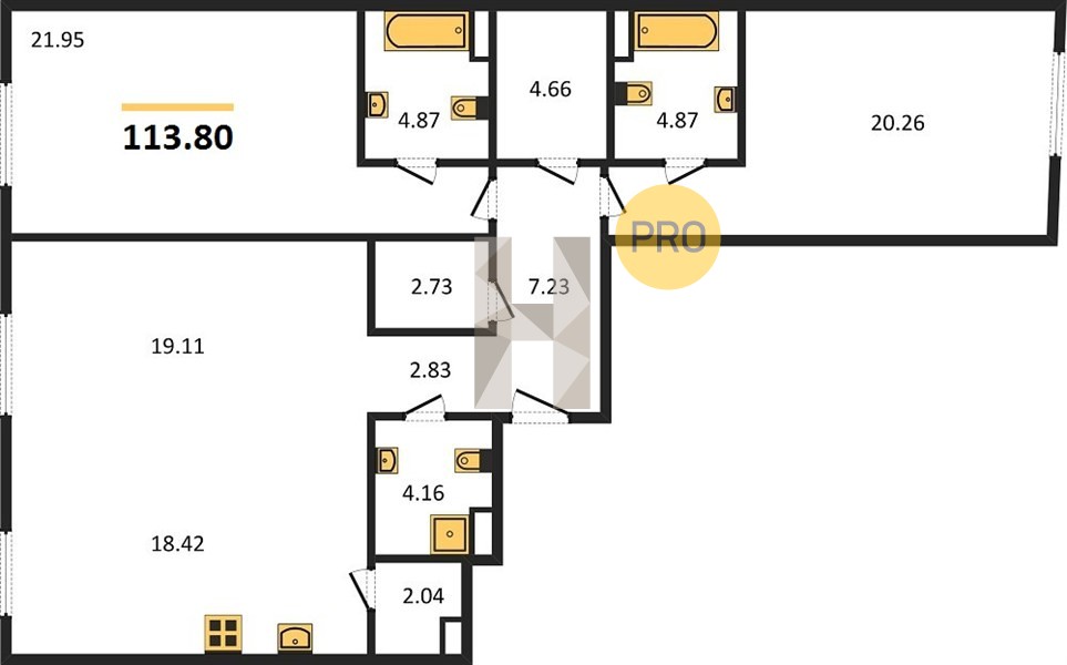 Планировка квартиры 583