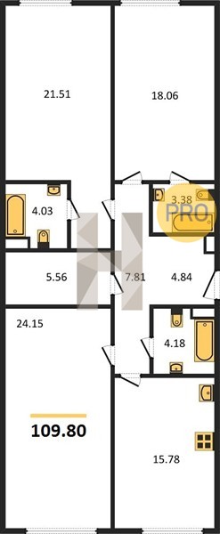 Планировка квартиры 589